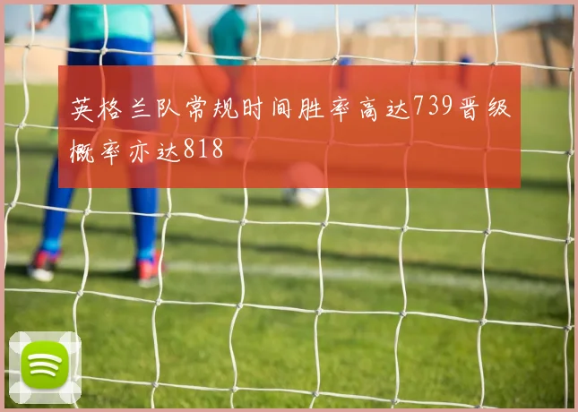 英格兰队常规时间胜率高达739晋级概率亦达818